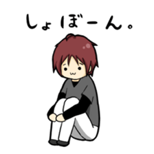 ahoge boy sticker #2016216