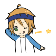 ahoge boy sticker #2016219