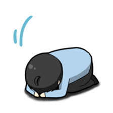 ahoge boy sticker #2016220