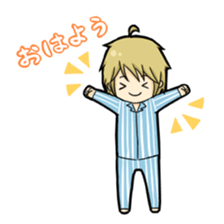 ahoge boy sticker #2016221