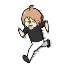 ahoge boy sticker #2016225