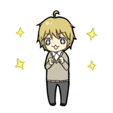 ahoge boy sticker #2016228