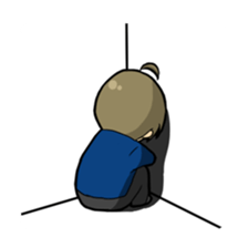 ahoge boy sticker #2016229