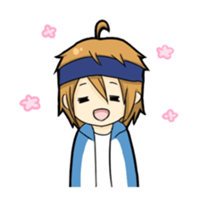 ahoge boy sticker #2016232