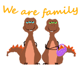 Dragon Family sticker #2017120