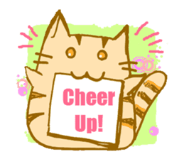 Message board with cat and others sticker #2018326