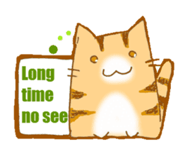 Message board with cat and others sticker #2018339