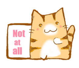 Message board with cat and others sticker #2018355