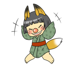 fox girl sticker #2018529