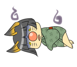 fox girl sticker #2018532