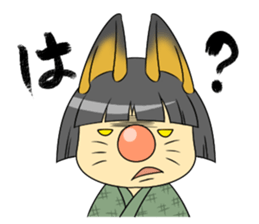 fox girl sticker #2018535