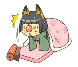 fox girl sticker #2018543