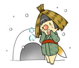 fox girl sticker #2018552