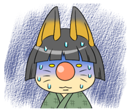 fox girl sticker #2018564