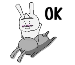 rabbit(52) stickers english ver sticker #2018898