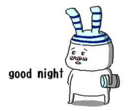 rabbit(52) stickers english ver sticker #2018907