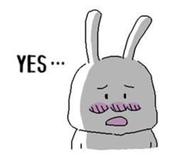rabbit(52) stickers english ver sticker #2018913