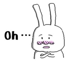 rabbit(52) stickers english ver sticker #2018916