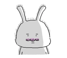 rabbit(52) stickers english ver sticker #2018918