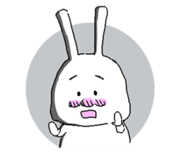 rabbit(52) stickers english ver sticker #2018919