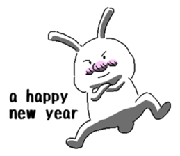 rabbit(52) stickers english ver sticker #2018921