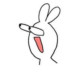 Very cute rabbit Sticker sticker #2019566