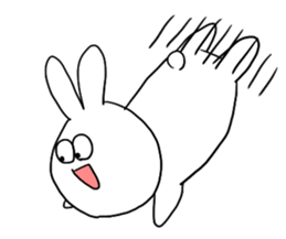 Very cute rabbit Sticker sticker #2019576