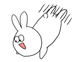 Very cute rabbit Sticker sticker #2019576
