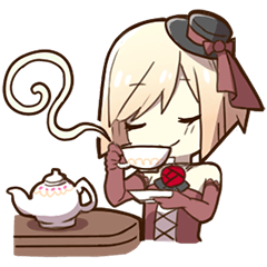 Ruffled Dressed-up girls' life