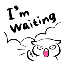 Secretary sticker, English version sticker #2020845