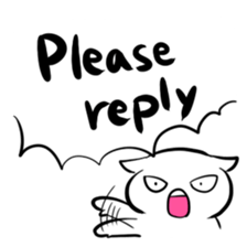 Secretary sticker, English version sticker #2020846