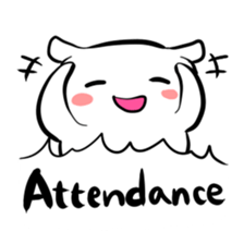 Secretary sticker, English version sticker #2020847