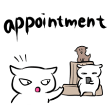 Secretary sticker, English version sticker #2020852