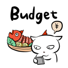 Secretary sticker, English version sticker #2020853