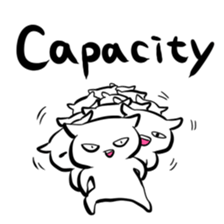 Secretary sticker, English version sticker #2020864