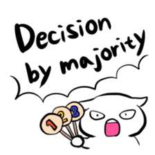 Secretary sticker, English version sticker #2020865