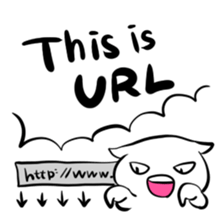 Secretary sticker, English version sticker #2020867