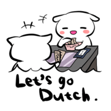 Secretary sticker, English version sticker #2020869