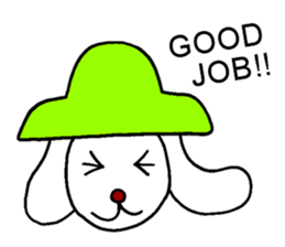 Desu Desu Wanko(English.ver) sticker #2021293