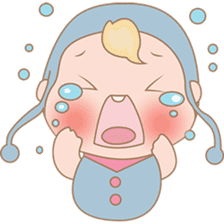 Michi, the cute baby sticker #2021328