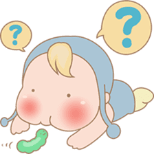 Michi, the cute baby sticker #2021329