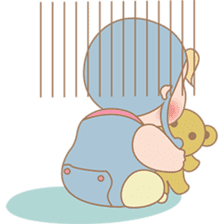 Michi, the cute baby sticker #2021330