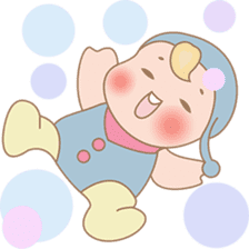 Michi, the cute baby sticker #2021331
