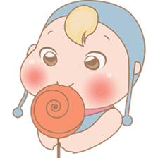 Michi, the cute baby sticker #2021333