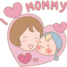 Michi, the cute baby sticker #2021339
