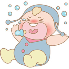 Michi, the cute baby sticker #2021343