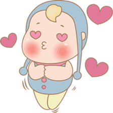 Michi, the cute baby sticker #2021355