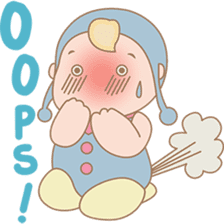 Michi, the cute baby sticker #2021357