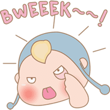 Michi, the cute baby sticker #2021361