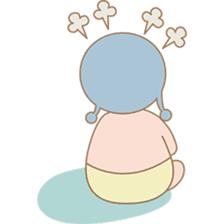 Michi, the cute baby sticker #2021362